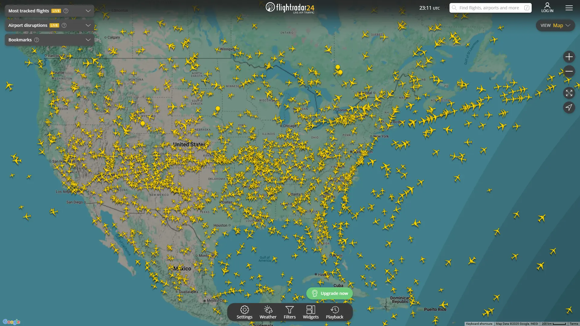 Flightradar24 is a global flight tracking service that provides you with real-time information about thousands of aircraft around the world. Our service is currently available online and for your iOS (iPhone, iPad, iPod Touch) or Android device.